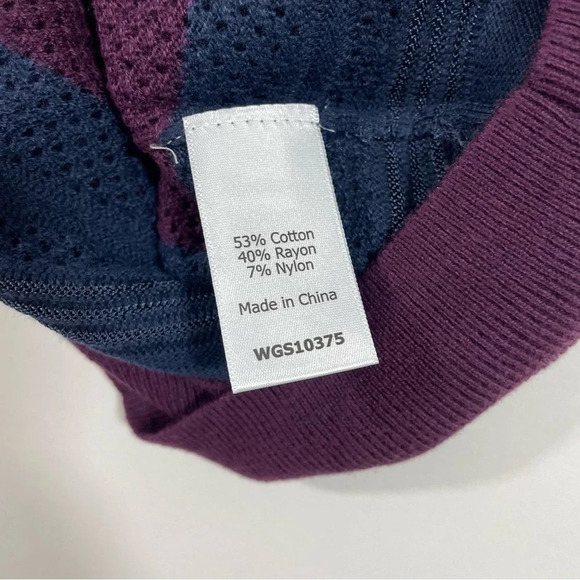 New Market & Spruce Colorblock Stripe Sweater - Picture 3 of 6